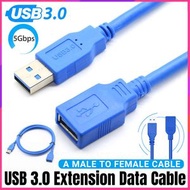 屯京 - [50cm] 藍色USB3.0公對母延長線 USB公母加長線 [平行進口]