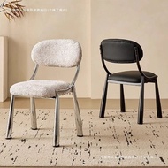 Leisure Chair Stool Comb Leisure Chair Modern Cream Stool Dressing Dining Home Makeup Stool Style Ma