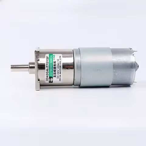 12V 24V Dc Gear Motor 25W 42GA775 Gear Reducer Motor High Torque Low Speed Micro Adjustable Speed 77