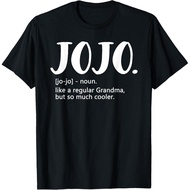 Men's cotton T-shirt JoJo Shirts for Women Mother's Day idea for Grandma JoJo T-Shirt
