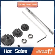 Metal Transmission Gear with D Axis Gearbox Steel Gears Set for WPL D12 1/10 RC Car Upgrade Parts Ac