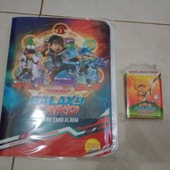 Combo Package, Album+Boboiboy Galaxy Card Pek Unggul