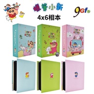 Crayon Shin-Chan 4 x 6 Photo Album 100 Pcs Photo Album 4 x 6 Single Grid Photo Album Baby Growth Rec