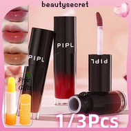 24h Shipping [gift]1/3pcs Pipl Lipstick Set Non-stick Cup Waterproof Cosmetics Mirror Moisturizing L