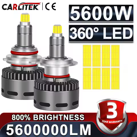 H11 H7 LED 360 Canbus Car Headlight H8 H9 HB3 HB4 HIR2 9005 D2S D2H D4S Bi Led Bulb Motorcycle Acces
