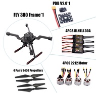 Rctosky Open Source New Smart Drone FLY380Mm Pix Quadrotor Upturned Rack Pixhawk 2.4.8 Pix Px4 Drone