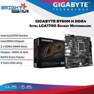 GIGABYTE B760M H DDR4 Intel LGA1700 Socket Motherboard