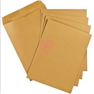 A4 Size 9 X 12.75 Business Envelope (Brown)/ (white)