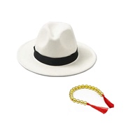 XTMNF Kibutsuji Muzan Hat,With Hair Accessories Cosplay Prop