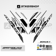Aerox 155 CONNECTED NEW STRIPING / AEROX 155 CONNECTED STICKER / AEROX 155 CONNECTED STICKER / AEROX