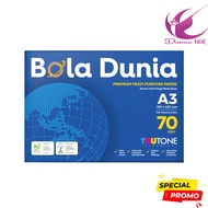 (100 Sheets) A3 70 Gsm HVS Paper - A3 75GSm HVS Retail Contents 100 Sheets