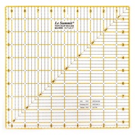 9.5 ''X 9.5'' Seam Allowance Ruler Two-Color Yellow Version Cutting Inch KS-9595