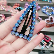 Female Triangle Imported Crystal 2023 Side Clip 7S6H
