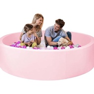 Foam Ball Pit for Kid, Kids Soft Ball Pit PINK