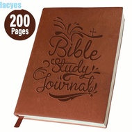 LACYES Bible Study Journal, PU 200 Pages S.O.A.P Method Journal, Gifts Bible Memo a5 Size Reflection