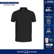 Tommy Hilfiger เสื้อโปโลผู้ชาย รุ่น MW0MW26882 BDS - สีดำ