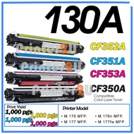 B/C/Y/M Compatible to H* 130A CF350A CF351A CF352A CF353A H* Color Laserjet Pro MFP M176n MFP M177fw