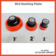 OEM M14 polish Backing plate 3 inch / 2 inch / 1 inch Ready Stock