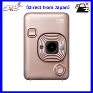【Direct from Japan】Fujifilm Instax Mini LiPlay Instant Camera/Smartphone Printer in Brush Gold (INS 