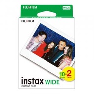富士膠片 - Fujifilm Instax WIDE 即影即有菲林相紙孖裝 (10張 x 2pack) - 白邊
