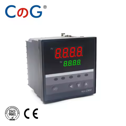 CG REX-C900 96*96mm 600 Degree Input K J PT100 0-10V 4-20mA PID Output SSR Relay 220V 24V 380V Therm