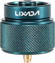 Lixada Camping Stove Adapter 1L Outdoor Propane Small Tank Input EN417 Lindal Valve Output