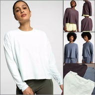 C4lia CTC02 long-sleeved crop top Gym Shirt Yoga Top Sport Shirt Woman