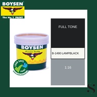 Boysen Latex Color Lampblack B1490 1/4L (Exterior Paint Water Based)