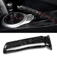 For Subaru WRX BRZ/Toyota GR86 2021-2023 Forged Carbon Fiber Car Interior Parking Hand Brake Lever H