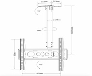 ขาตั้งทีวี มีล้อเลื่อน TV Stand รองรับ 32-70นิ้ว แข็งแรง ทนทาน จอ LED LCD TV ขาตั้งทีวี32นิ้ว ขาตั้ง