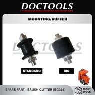 SPARE PART BG328 : MOUNTING/BUFFER (STD/BIG)/MOUNTING RUBBER TAPAK GETAH BRUSH CUTTER MESIN RUMPUT T