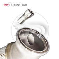 HMD Stainless Steel Exhaust System High Flow Performance Downpipe for BMW 118i B38 1.5T Car Accessor