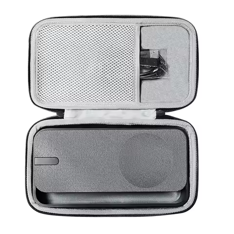Hard Travel Speaker Case with Mesh Pocket Hard Carrying Case Portable Travel Case for Bose Soundlink
