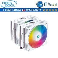 Deepcool Gammaxx Series AG620 White ARGB Dual Tower CPU Cooler (R-AG620-WHANMN-G-2) | itw