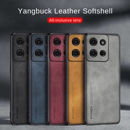 Sheepskin Plain Leather Case For Motorola Moto G75 Moto G15 Power G55 G85 G35 G45 G05 E15 Soft Silic