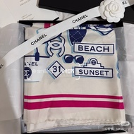 全新全配❤️ 香奈兒 #90方巾 #絲巾 #披肩 #方巾