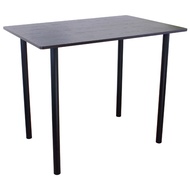 [特價]【頂堅】長方形高腳桌/吧台桌/餐桌-寬120x深80x高98公分-四色深胡桃木色