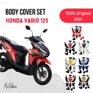 HONDA Vario125 100% Original BSH Full Body Cover Set Coverset Vario 125 Kaver Caver Caverset Kaverse