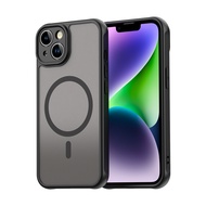 2in1 Phone Case for iPhone 11 12 13 14 15 16 Pro Max Plus 16E Shockproof Back Cover Simple Pure Colo