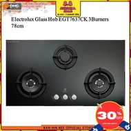 [SHOWROOM DISPLAY CLEARANCE] Electrolux EGT7637CK 78cm 3 Burner Built-in Gas Hob