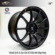 【Installation Available】Rp10x RAXER FLOW FORMING 18 INCH 18X8.5/9.5 5X120 ET35/40 DGP[ READY STOCK S