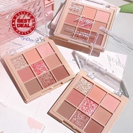 Nine Color Eye Shadow Matte Pearlescent Fine Flash Color Shadow Eye Acrylic Plate Nine R0q6