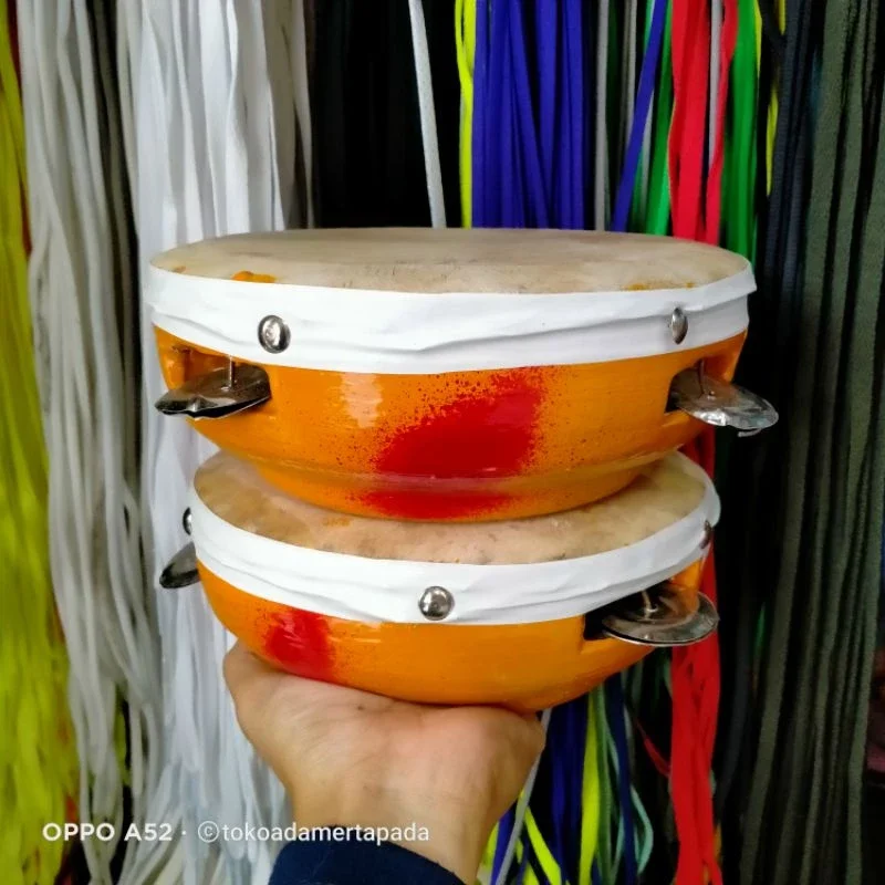 mainan alat musik GENJRING MARAWIS KECIL mainan / GENJRING KULIT/REBANA/TANAH LIAT/TEROMPAH UNTUK AN