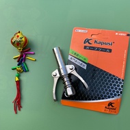 Grease pump head, clip-on grease pump head / grease pump / nipple opener