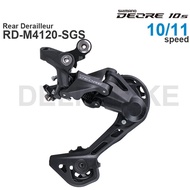 ☑☑☑SHIMANO DEORE M4120 2x10/11 Speed Rear Derailleur  RD-M4120-SGS - SHADOW RD Original parts HILI