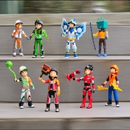BOBOIBOY FGURA WITH ACCESSORIES SORI SOLAR DURI THORN MECHAMATO ADUDU GENTAR ACTION FIGURE