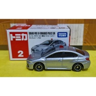 Diecast Tomica 2 SUBARU WRX S4 UNMARKED POLICE CAR