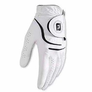 FJ Style Golf Glove – Anti-Slip Breathable All-Finger Golf Glove (Black / White)