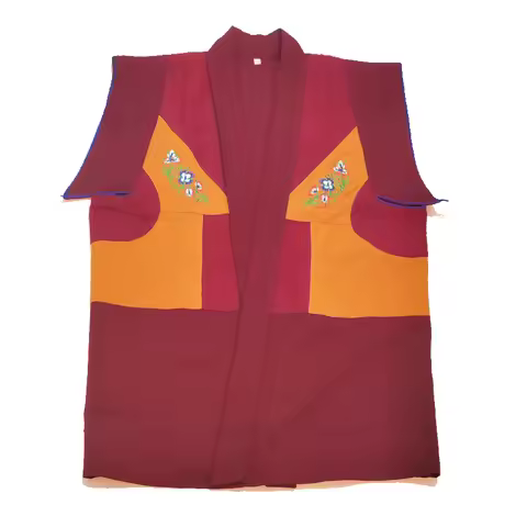 Tibetan Lama Monk Clothes Tibetan Buddhism Buddhist Tops Waistcoat Vest Tantric Sect