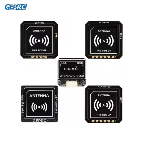 GEPRC GEP-M10 Series GPS Module Integrate SBAS Joint Positioning M10 Chip QMC5883L Magnetometer DPS3